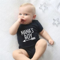 1pcs Mommy & Me Shirts Mama and Mamas Boy Mom and Son Matching Shirts Mama's Boy Mama with Arrows Mom of Boys Mom Boys Outfits