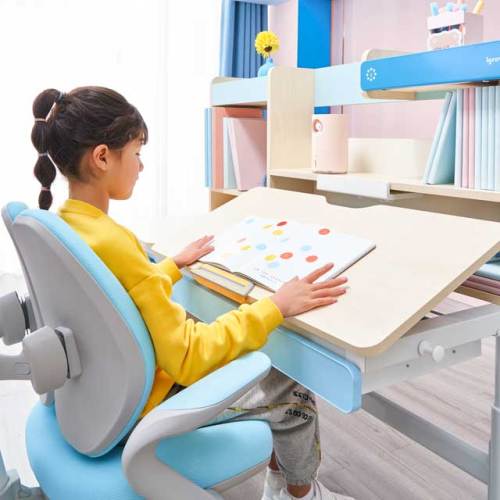 Quality Single piece kid's ergonomic students study chair for Sale