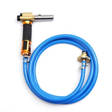 Liquefied Propane Gas Electronic Ignition Welding Gun Torch Machine Equipment with 3M Hose for Soldering Weld Cooking Heating