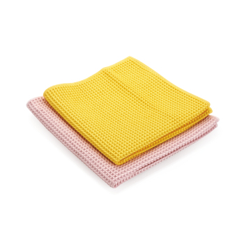 Waffle Microfiber Towel for Cleaning and Dusting