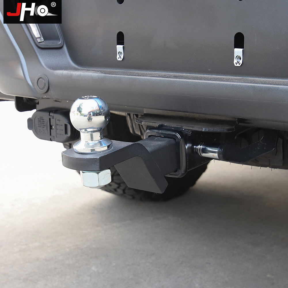JHO Truck Tow Hauling Trailer Hitch Ball Hitch Pin Lock Mounting Kit For Ford F150 2015-2020 Raptor Limited Platinum Accessories