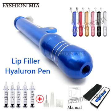 0.3ML Hyaluronic Acid Pen For Lips Dermal Filler Anti-wrinkle Noninvasive meso Mesotherapy Atomizer Serum Injector Gun Lift Face