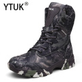 YTUK Outdoor Camo Tactical Sport Men's Shoes Waterproof Hiking Shoes Male Winter Hunting Boots Mountain Shoes Men Army Boot