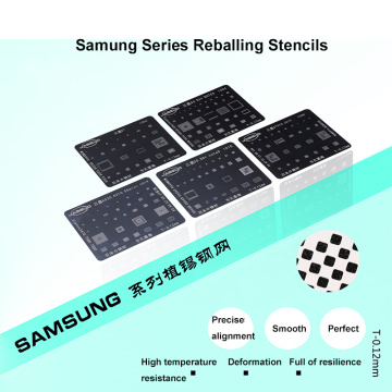 IC Chip BGA Reballing Soldering Stencils Kits Solder Template For Samsung Edge S6 S6+ S7 S8 S8+ Note BGA Reballing Accessories