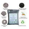 2 Pcs Activated Bamboo Charcoal Bags Air Purifying Bags Natural Air Purifier Freshener Neutralizer Odor Remove Eliminator Deodor