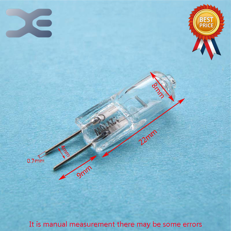 2Pcs Lot Electrical Light Bulb 12V 5W 10W 15W 20W G4 Halogen Bulb Microwave Oven Parts