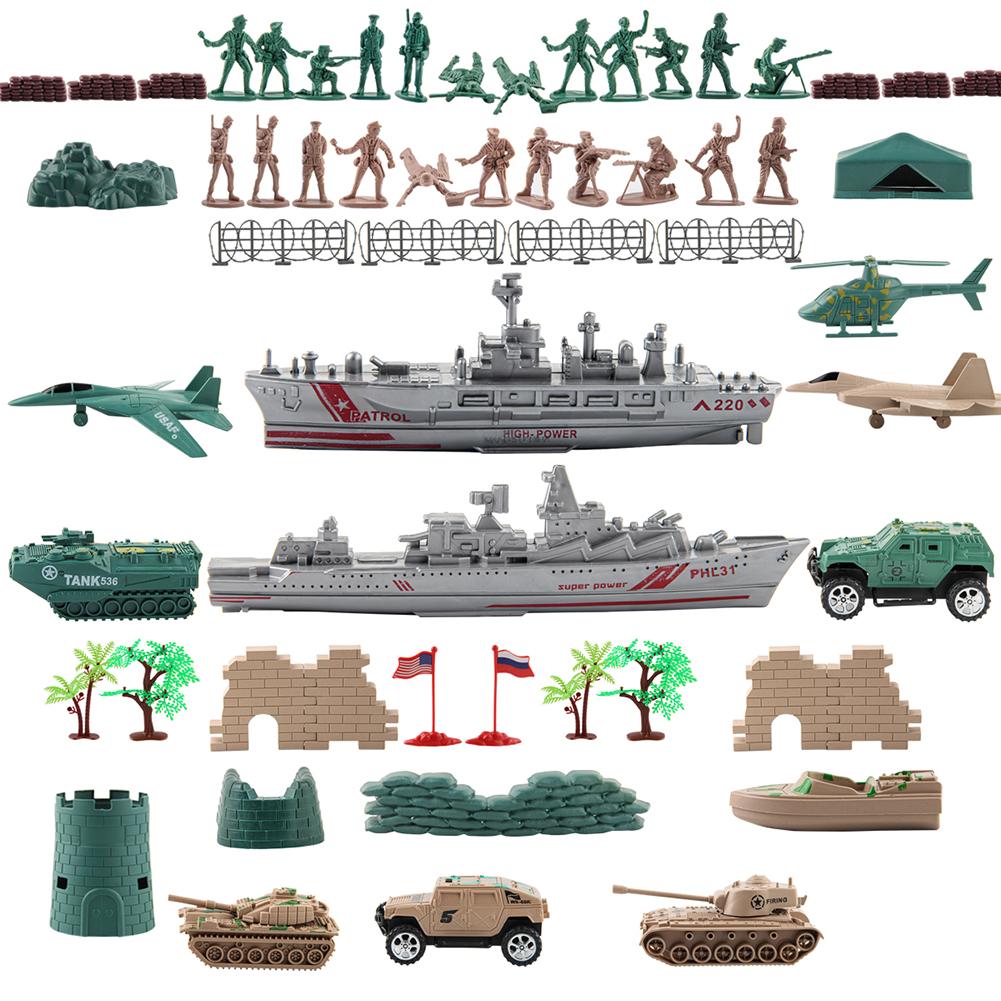 Army Mini Military Toy Set Weapons Battlefield Parent-child Toy Accessories Small Building Blocks Parts Bricks Kids Toy