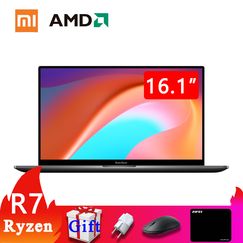 Xiaomi MI laptop RedmiBook 16 AMD Ryzen 7 4700U CPU DDR4 16GB/8GB RAM 512GB SSD 16-inch screen ultra-thin notebook