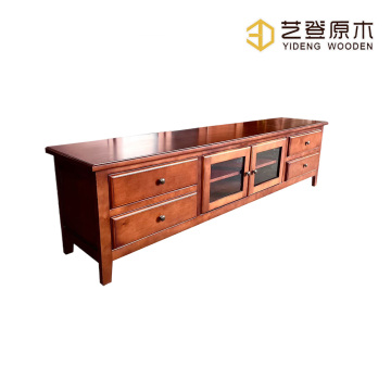Wooden Low-Profile TV Stand
