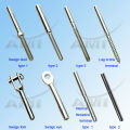M8*70 Rigging Screw Body Stainless Steel 316 Turnbuckle Closed Bottlescrew Architectural Hardware