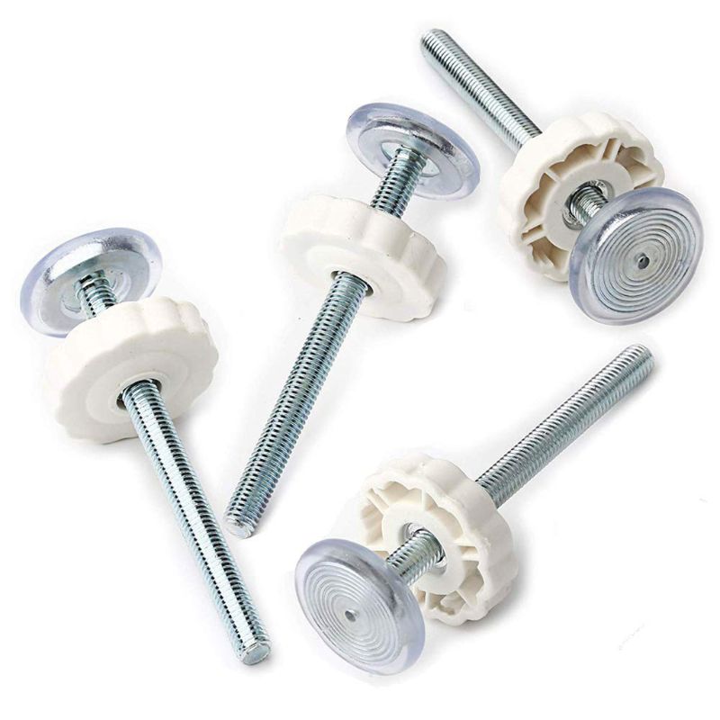 4pcs Pressure Baby Gate Screw Bolts Threaded Spindle Rods Walk Thru Gates M10