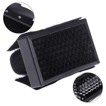 1Pcs Honey Comb Grid FlashLight Flash Diffuser Softbox Bouncer for Speedlight High Quality