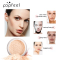 POPFEEL 3 Color Oil- Control Facial Powder Matte Face Powder High Definition Base Primer Makeup Lasting-Effect Concealer Makeup