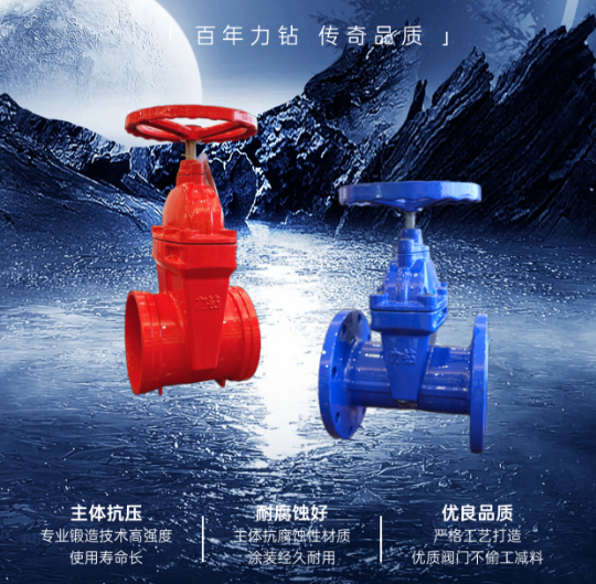 Fire gate valve