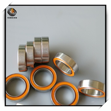 2Pcs 10x15x4 S61700 2RS CB / S6700 2RS CB ABEC7 10X15X4mm Stainless steel hybrid ceramic ball bearing