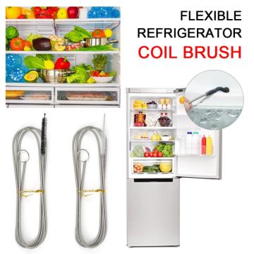 Long Flexible Refrigerator Scrub Brush Water Dredging tool Cleaning Water Tubing Cleaner Household Cleaning Brush