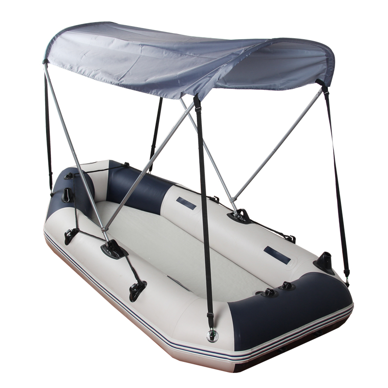 bimini top sunshade shelter flatable boat pvc boat dinghy raft accessory sunshine protection pvc fishing boat Awning tent Canopy