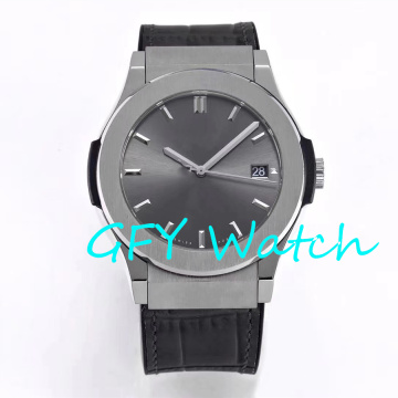 AAA high quality men's automatic mechanical watch 565.NX SS 1:1 fashion leather strap, wwf.V6 movement 45mm