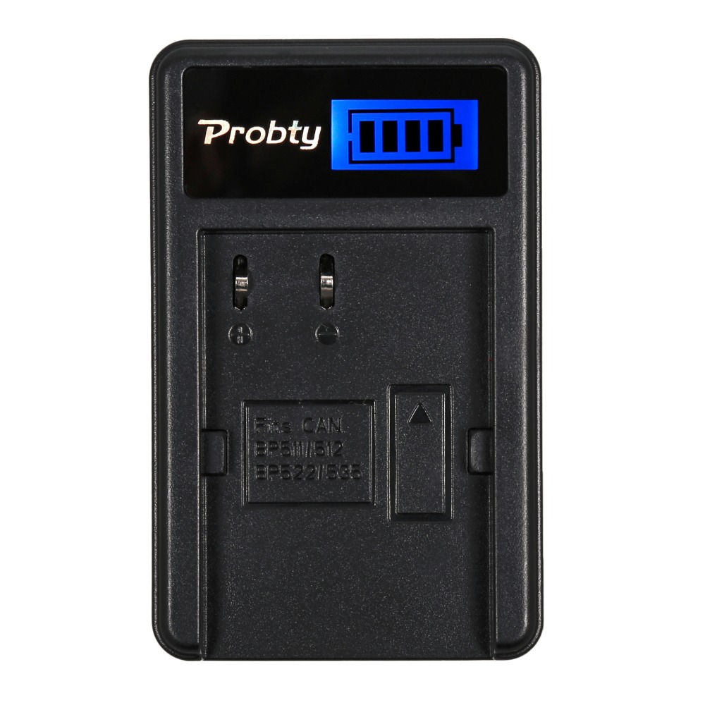 Probty BP-511A BP 511 BP511 Battery Charger For Canon EOS 300D 10D 20D 30D D30 40D 50D