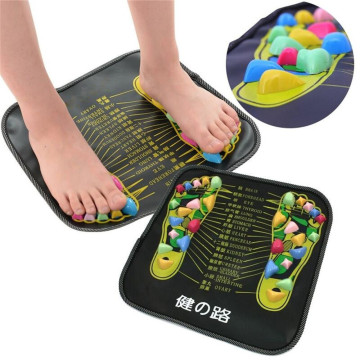 New Foot Care Tool 1PC Massage Cushion Reflexology Walk Stone Foot Leg Pain Relieve Relief Walk Massager Mat Professional May27