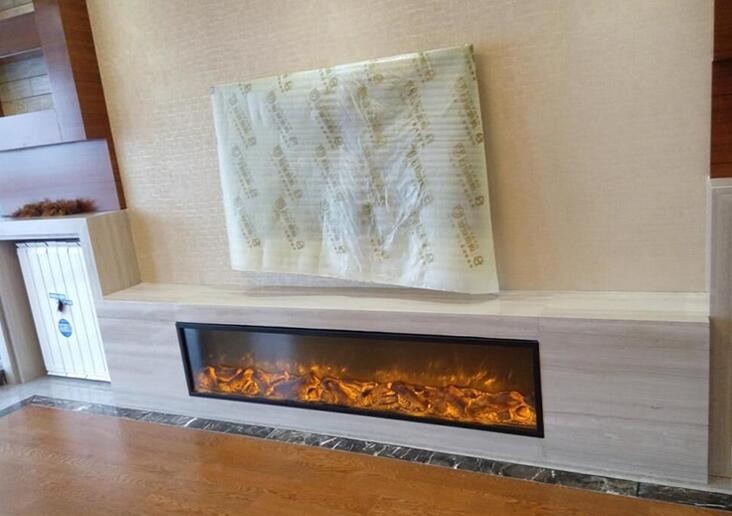 Good quality and free shipping insert / built-in / embedded electric fireplace