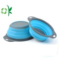 Silicone Fruit Vegetable Basket Kitchen Strainers Container