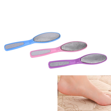 1Pc Metal Removing Hand Foot File Heel-sided Feet Pedicure Calluses For Heels Foot Care Grinding Exfoliating Brush Tools