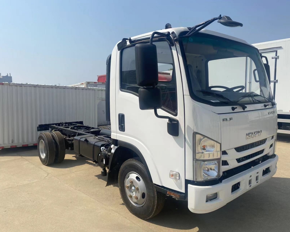 light ISUZU dump truck