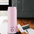 Portable Electric Kettle Mini Water Kettle Boiling Cup Smart Teapot Heating Thermal Mug for Tea Coffee Milk Powder 400ml 220V