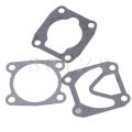 BQLZR Gray Engineering Plastics Paper Air Compressor Cylinder Head Base Valve Plate Sealing Gaskets Pack of 3