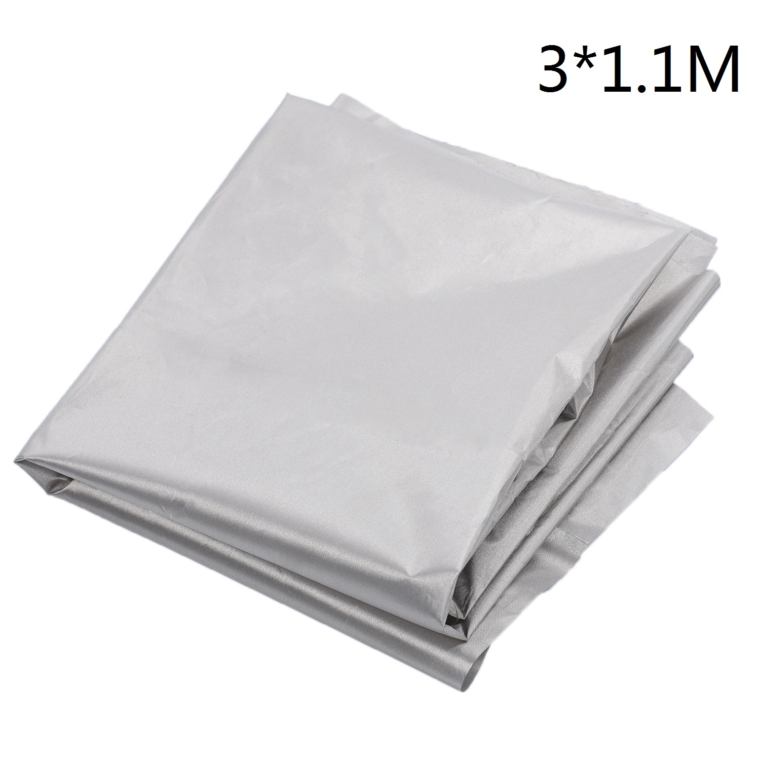 3M*1.1M Soft Grounding Earthing EMF RF RFID Shielding Fabric Material Roll shielding wireless microwave RF window card bag