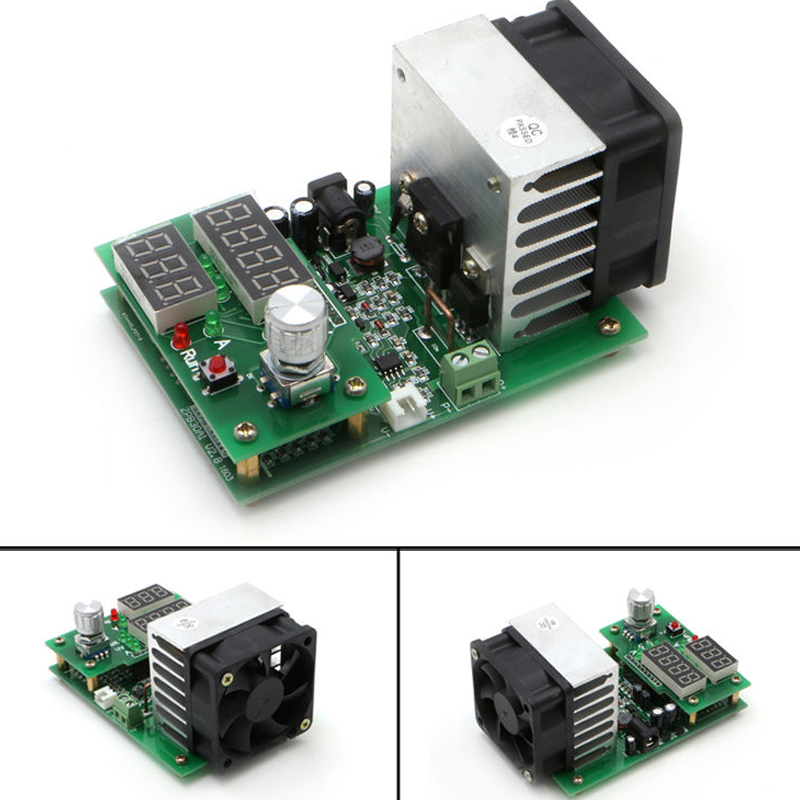 60W Constant Current Electronic Load Module Discharge Battery Capacity Tester Board 9.99A 30V