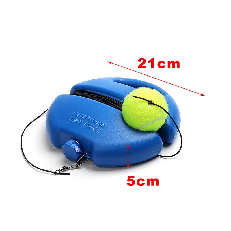 Tennis Trainer Single Self-study Tennis Training Tool Practice Rebound Ball Device Baseboard Sparring Accessorie Exercise T U5O3