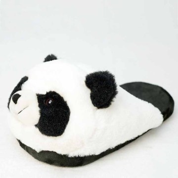 special panda fur slippers timber land shoes men women winter slippers Custom slippers Home House Slippers Children indoor