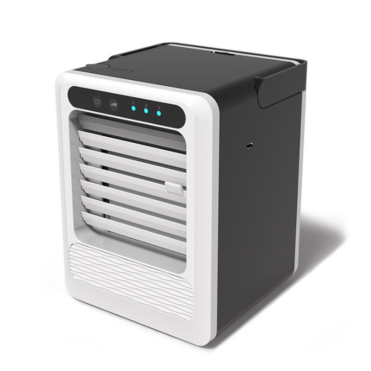 Portable Air Conditioner Mini USB Air Cooler Fan Cooling Humidifier 3 Gear Home Room Air Conditioning Quick & Easy Way to Cool