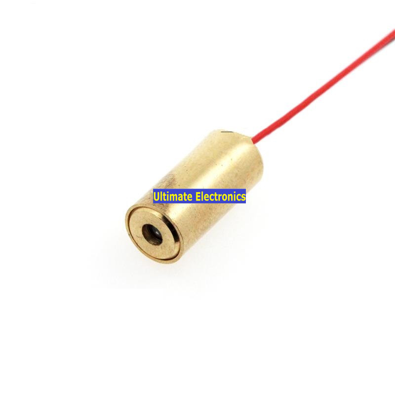 10PCS 9MM laser head laser tube 3V laser diode 30ma 5mw red dot (small horizontal line)