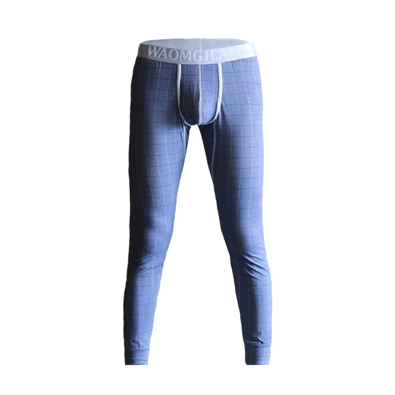 Autumn Pants Cotton Thin Leggings Youth Warm-Keeping Pants Slim Fit Long Johns Fashion Thermal Underwear Men