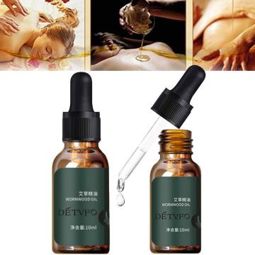 100% Pure Natural Mugwort Massage Aromatherapy Essential Oil Body Massage Organic Plant Therapeutic Skin Care