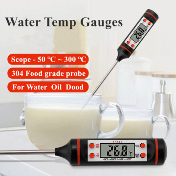 -50 To 300 Thermometer Portable Digital LCD Display Car Interior Water Temp Gauges Meter Tools Thermometer Temperature Sensor