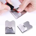 french Tip Line Edge Nail Cutter Stencil Trimmer Tool Shape Clipper Multi-size Styling Forms Nail Art Tools