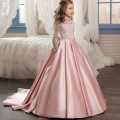 Kids Elegant Bridesmaid Wedding Flower Girls Dress For Party Dresses For Girls Princess Dress Children Clothing 10 12 Year