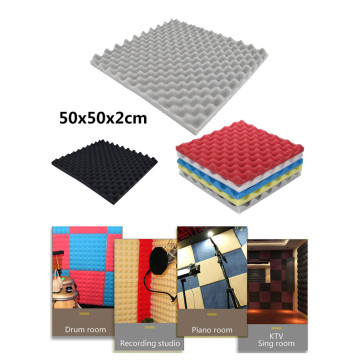 1 Pcs Soundproofing Sponge Studio Foam Acoustic Panels Studio Foam 50x50x2cm Soundproof Absorption Treatment Panel