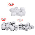 10Pcs Plastic Shower Check Valves Faucets Filters Check Valve Water Heater Control Connector Garden Kitchen Bathroom Accessory