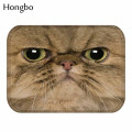 Hongbo 40*60cm Tiger Dog Owl Cat Pattern Anti-Slip Carpet Door Mats Doormat Outdoor Kitchen Living Room Floor Mat Rug