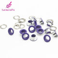 Lucia crafts 50set 10.5*6.5*5mm Metal Eyelet Scrapbooking Crafts DIY Embellishment Garment doll eyelets Accessories G1301