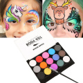 Authentic Halloween Makeup 15 Colors Cosmetics Face Body Painting Art Cosplay Party Vampire Decorations Supplies Fancy Carnival