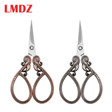 LMDZ 1Pcs Retro Tailor's Scissors Antique Design Embroidery vintage scissors Sewing Scissors for Needlework Tailor Shears