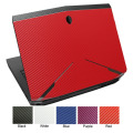 KH Laptop Carbon fiber Leather Sticker Skin Cover Protector for New Alienware 17 M17X R5 AW17R5 17.3" 2018 release