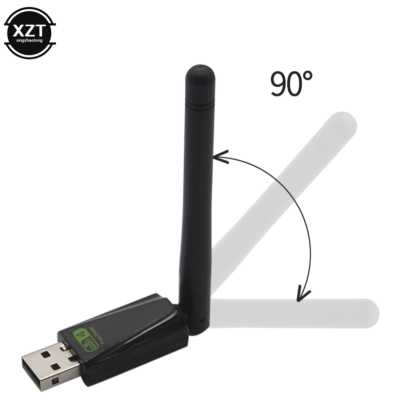 USB Wifi Wireless Network Card Adapter 150Mbps Antena Wi-Fi USB Adapter Realtek 8188GU Wi-fi Dongle PC Free Driver Lan Ethernet