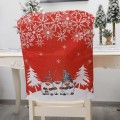 Christmas chair covers Santa Claus Hat Christmas Dinner Chair Back Covers Table Party Decor New Year Party Supplies 2021